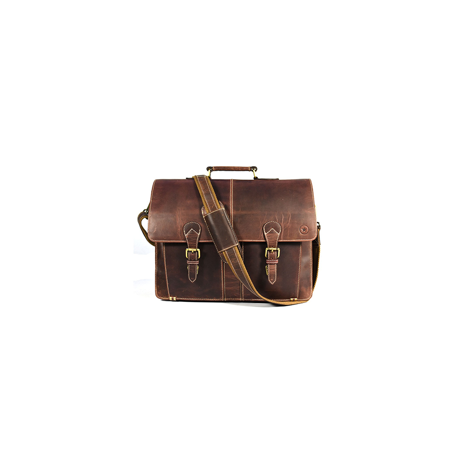 Office Laptop Bag Vegan Brown Leather Executive Bags at Rs 495 in Ahmedabad