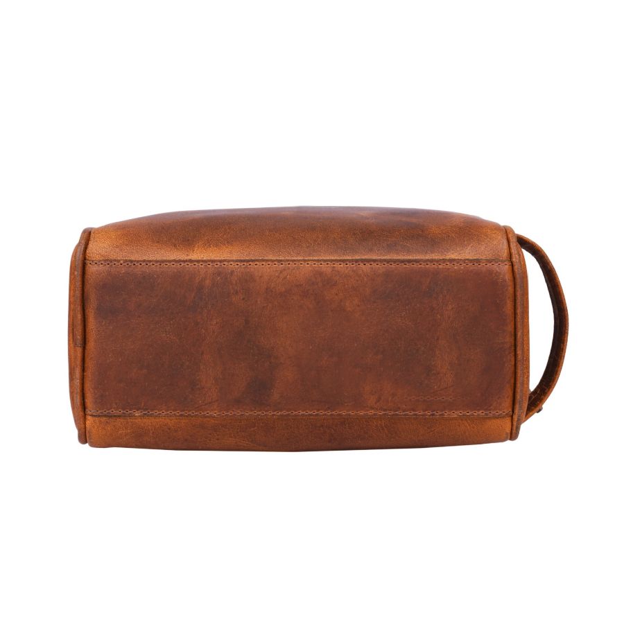 Leather Toiletry Bag, Leather Wash Bag, Men Cosmetic Bag, Women ...