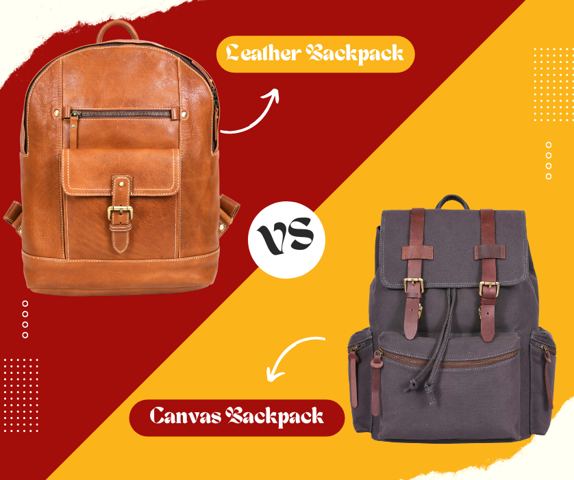 Canvas vs Leather Bag - Similarities and Differences to Know