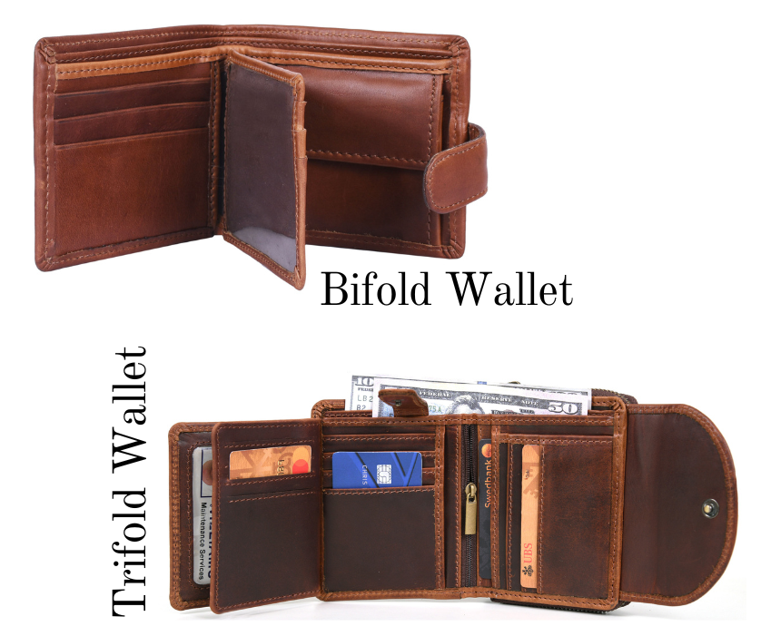 Gpay Or Wallet|men's Genuine Leather Wallet - Rfid Blocking, Coin Pocket,  Card Holder